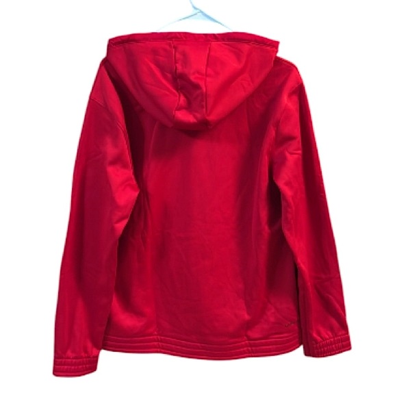 Adidas Red Hoodie jacket gray Accents HI0699 280 Full front zip up XL
New w Tags - Picture 3 of 15